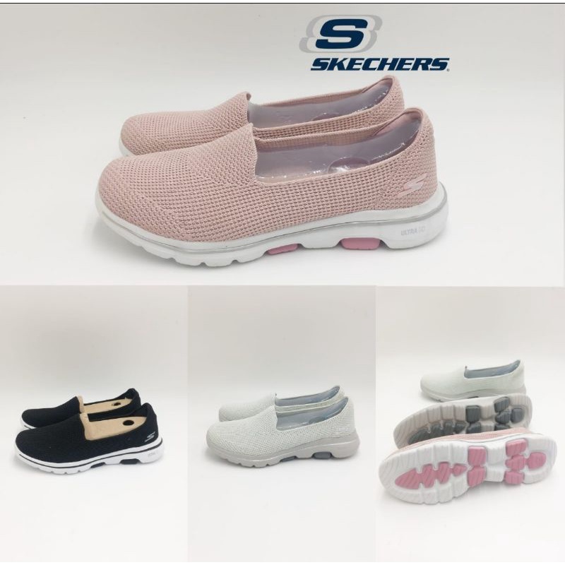 Skechers Go walk5 Blessed Woman / Sepatu Wanita go Walk 5 blessed