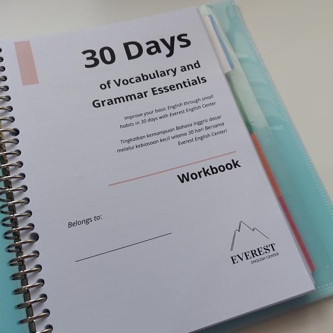 

7.7 Textbook And Workbook 30 Days Of Vocabulary And Grammar Essentials