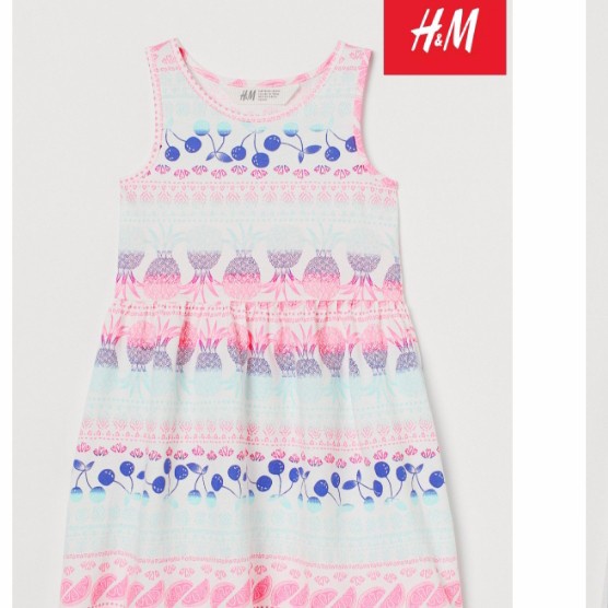 Dress Anak H M Original / Dress Anak H&M