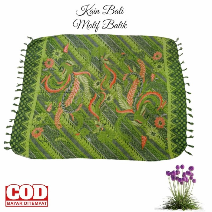 Kain Pantai/Kain Bali/Motif Batik-Sarung Batik Motif Pantai