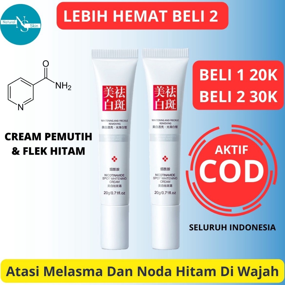 7933 Youbuy Whitening Blemish Salep Krim Penghilang flek Hitam Membandel Diwajah cream Pemutih dan M