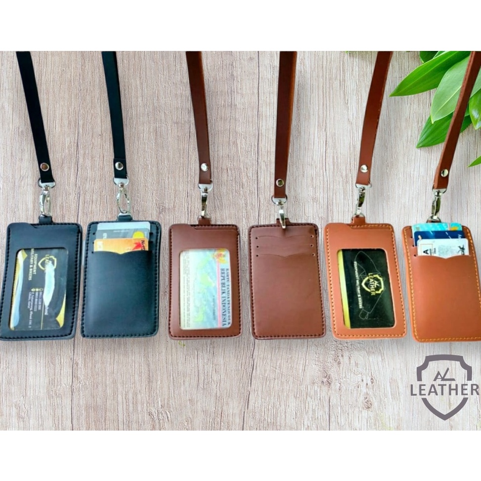 

gncr -38 Name Tad ID Card Holder Dompet Kartu Lanyard by ALLeather (Satuan) 234