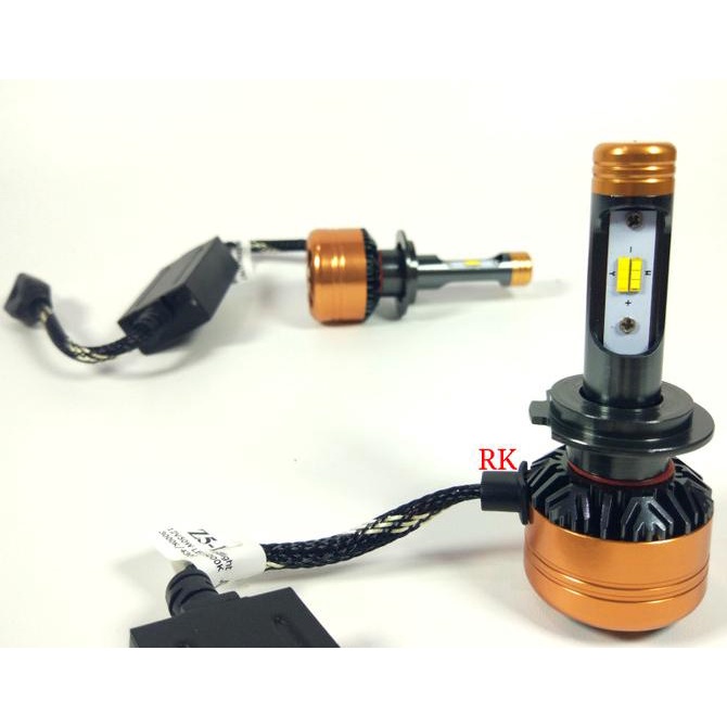 LAMPU HEADLAMP MOBIL H7 LED | LAMPU LED H7 TIGA WARNA | LED H7 MOTOR