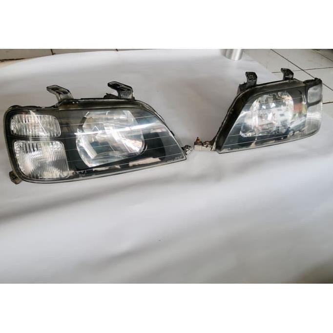 Headlamp head lamp lampu depan kanan kiri mobil Honda CRV gen1