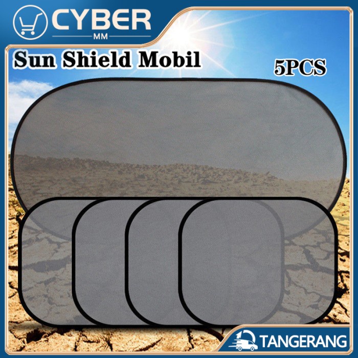 TIRAI PELINDUNG PANAS MATAHARI ANTI UV MESH UNTUK KACA JENDELA MOBIL