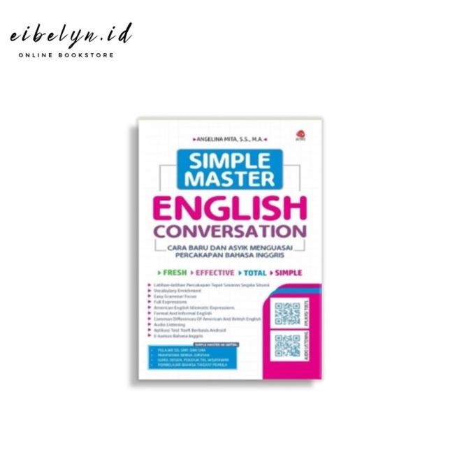 

New Buku Inggris Simple Master : English Conversation / Scritto Books
