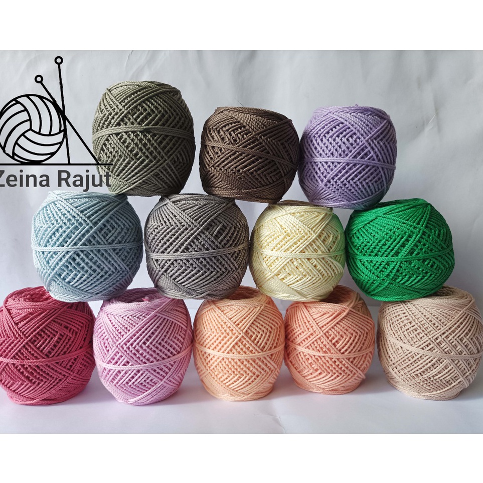 Terkini BENANG RAJUT POLY D/27  - PRODUSEN BENANG