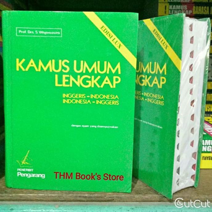 

Terbaru Kamus Umum Lengkap Inggris-Indonesia Indonesia-Inggris