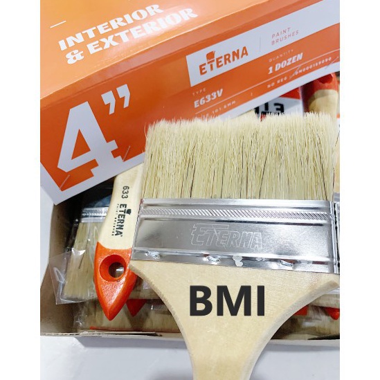 

Harga Murah Kuas Cat Eterna | Kuas 633 4" | Brush Eterna | Kuas Tembok Eterna ORI B97