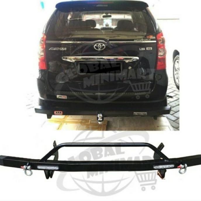 Paket Tanduk Depan LED + Towing Belakang Mobil Avanza / Xenia vvti