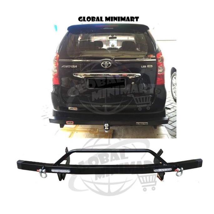 Paket Tanduk Depan LED + Towing Belakang Mobil Avanza / Xenia vvti