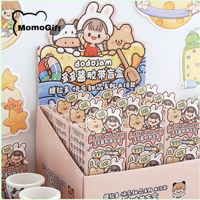 

(G◆ごT.O) 1 PC Washitape Special Blind Box Edisi Dodojam TLD65 / trendings.!
