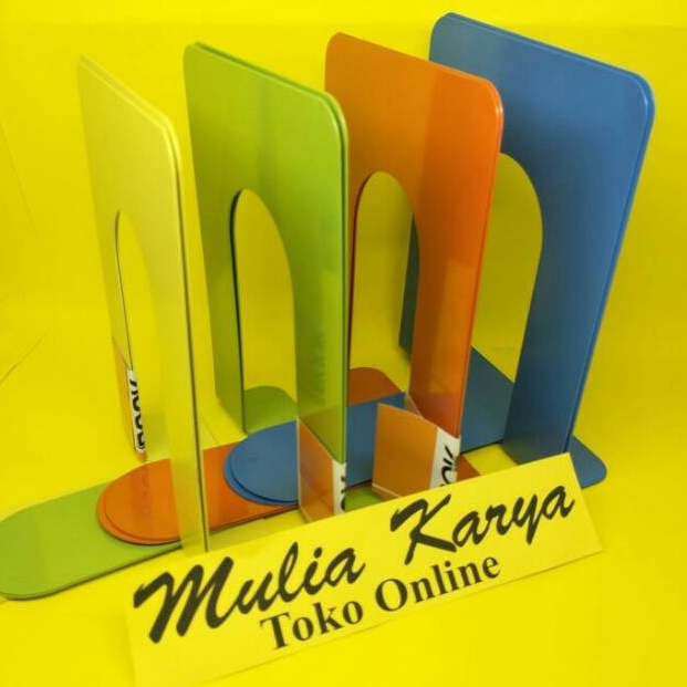 

yrqs -50 Book End / End Book / Pembatas Buku Besi / Standard Book no.7 Out of Trend