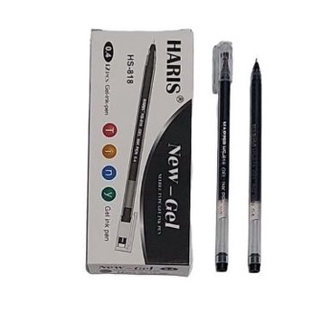 

[PROMO RK3F] (12pc) PULPEN GEL BIG FILL MURAH / PEN JEL NEEDLE TIP / PENA JUMBO / BOLPEN LANCIP HM9