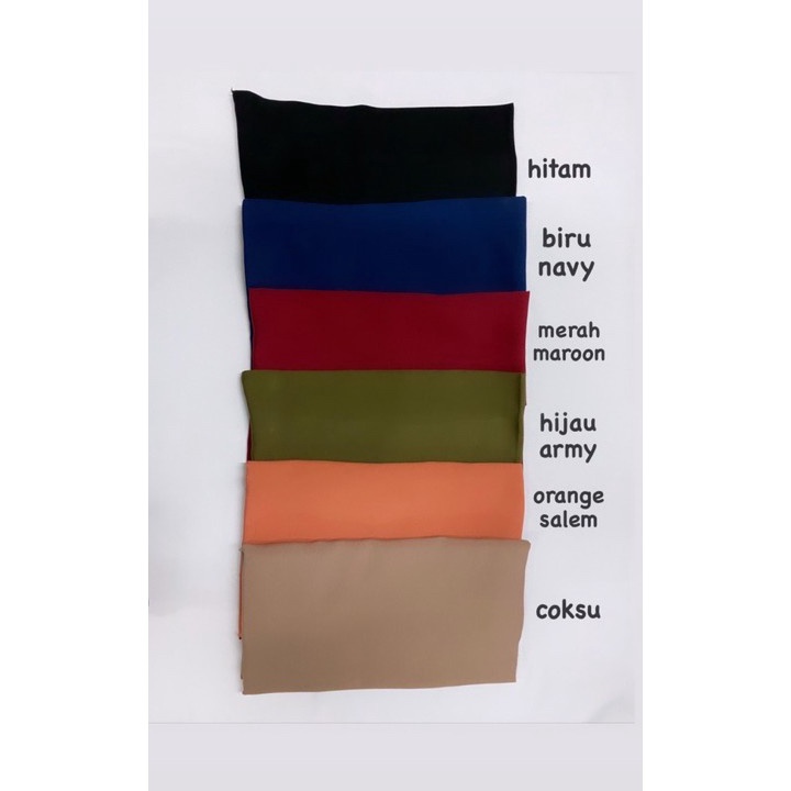 RHQX3336 ORIGINAL%  Jual kain RAYON VISCOSE polos 1 untuk gamis tunik gamis