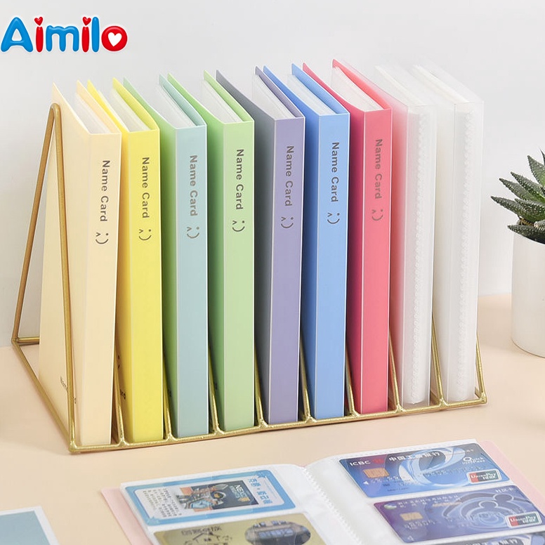 

Ready Stock_[READY] Aimilo Album Foto Polaroid Waterproof 120 Slot Buku Album Tempat Photocard Kpop Collect Book Binder Photocard Holder