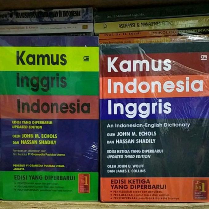 

New Kamus Bahasa Indonesia Inggris By Jhon Echols Hassan Shadily