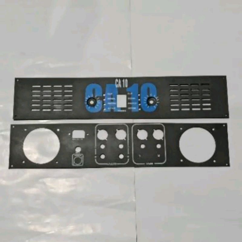 Plat Panel Depan Belakang CA10 Power Amplifier Stereo