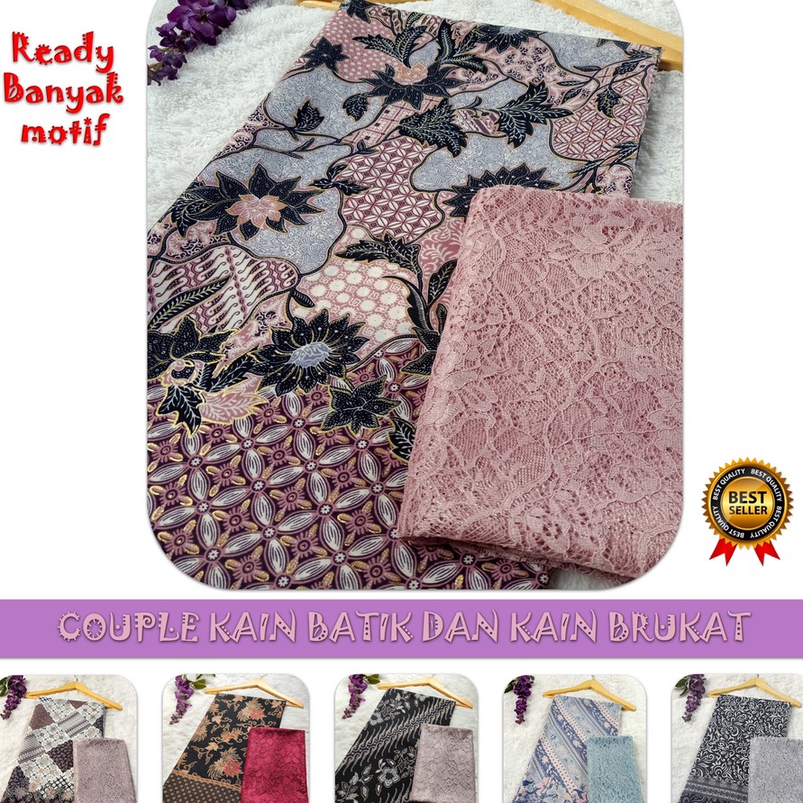 QQCW6721 Diskon !!   KAIN BATIK METERAN KAIN BROKAT METERAN KAIN BRUKAT METERAN BAHAN BATIK METERAN 