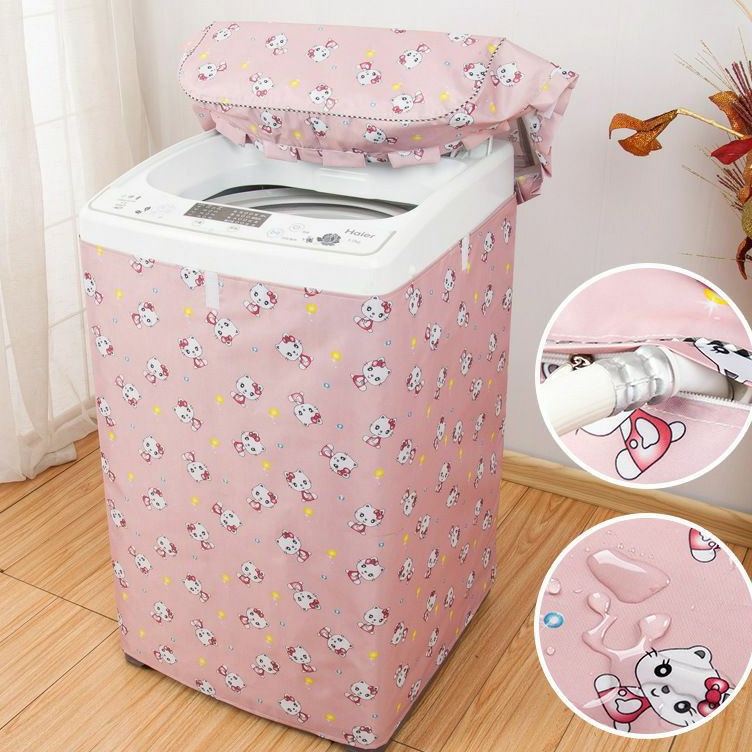 ーLZY COVER / SARUNG MESIN CUCI Ukuran JUMBO 10-12kg ANTI AIR untuk Mesin Cuci Buka Atas 1 tabung dan