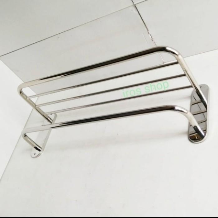 Gantungan Handuk Rak Handuk Kamar Mandi Stainless 80 Cm