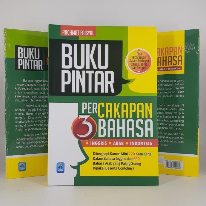 

New Buku Pintar Percakapan 3 Bahasa Inggris-Arab-Indonesia