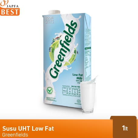 

➙➼✦❃ Susu UHT Low Fat Greenfields 1 L Paling Popular