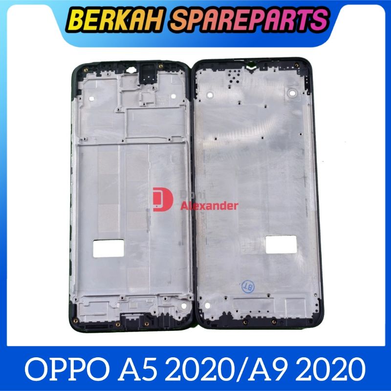 FRAME TULANG LCD OPPO A5 2020 A9 2020 TATAKAN DUDUKAN LCD ORIGINAL