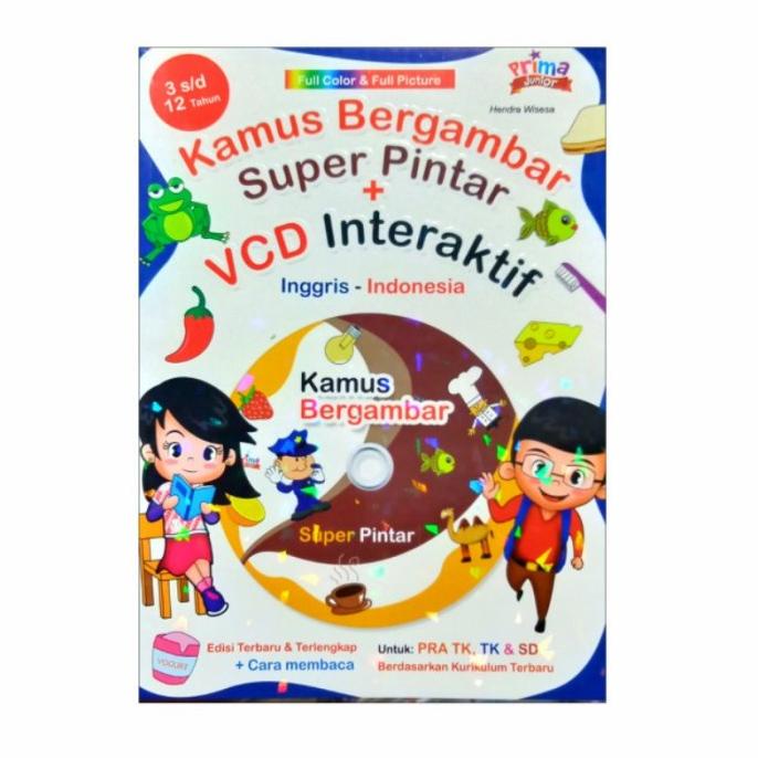 

Limited Buku Kamus Bergambar Super Pintar + Vcd Interaktif Inggris - Indonesia