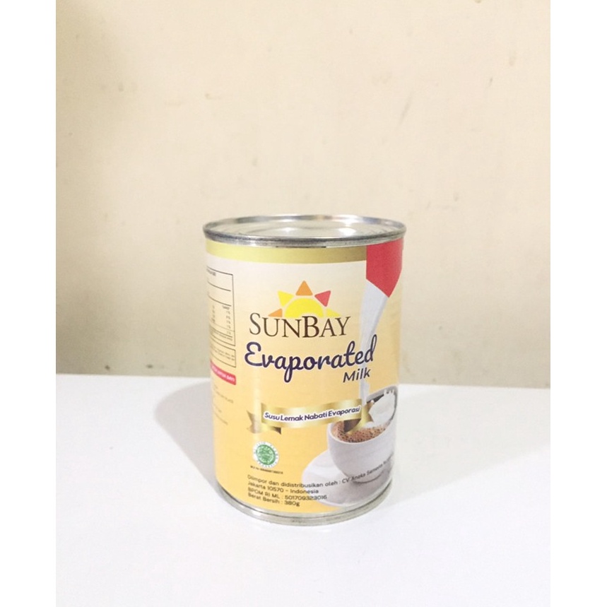 

XPCJ2598 Terlaku... Sunbay Evaporated Milk 380gr - SATUAN