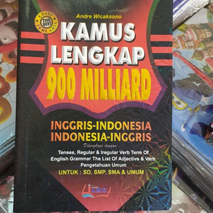 

7.7 Sale Kamus Bahasa Inggris Lengkap 900 Milliard Ori By Andre Wicaksono