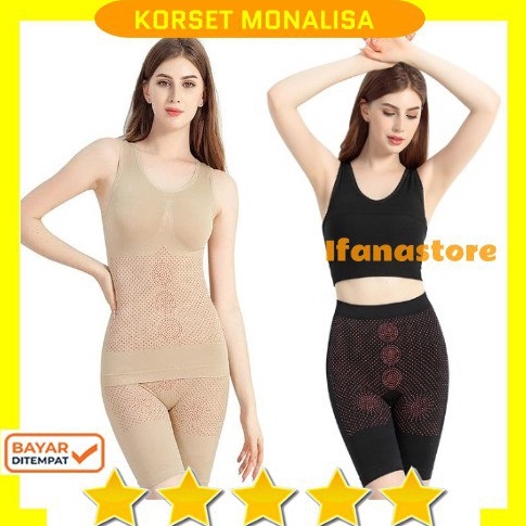 VIRAL [IFANASTORE] Monalisa Slimming Suit / Monalisa Sliming Suit Korset / Baju Pelangsing Dengan In
