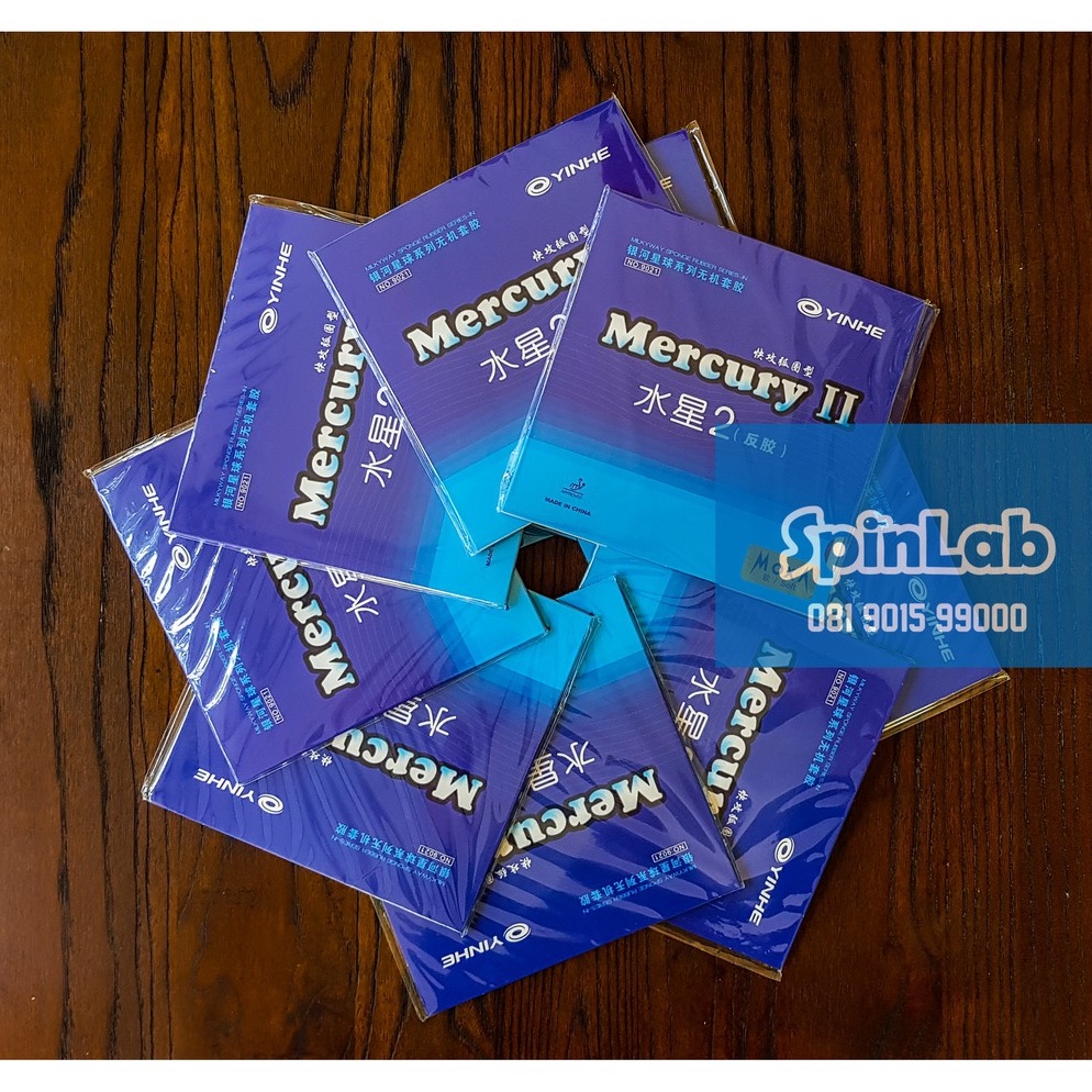 LANGSUNG ORDER Karet Pingpong Tenis Meja YINHE HRT MILKY WAY Mercury II