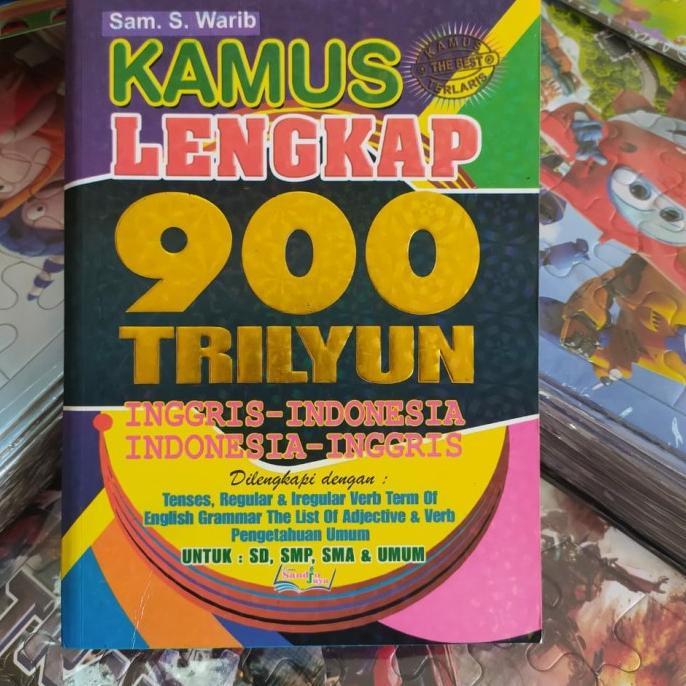 

Limited Kamus Bahasa Inggris Lengkap 900 Trilyun By Sam. S. Warib