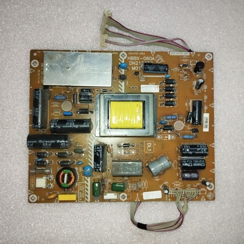 psu tv led polytron PLD40D100