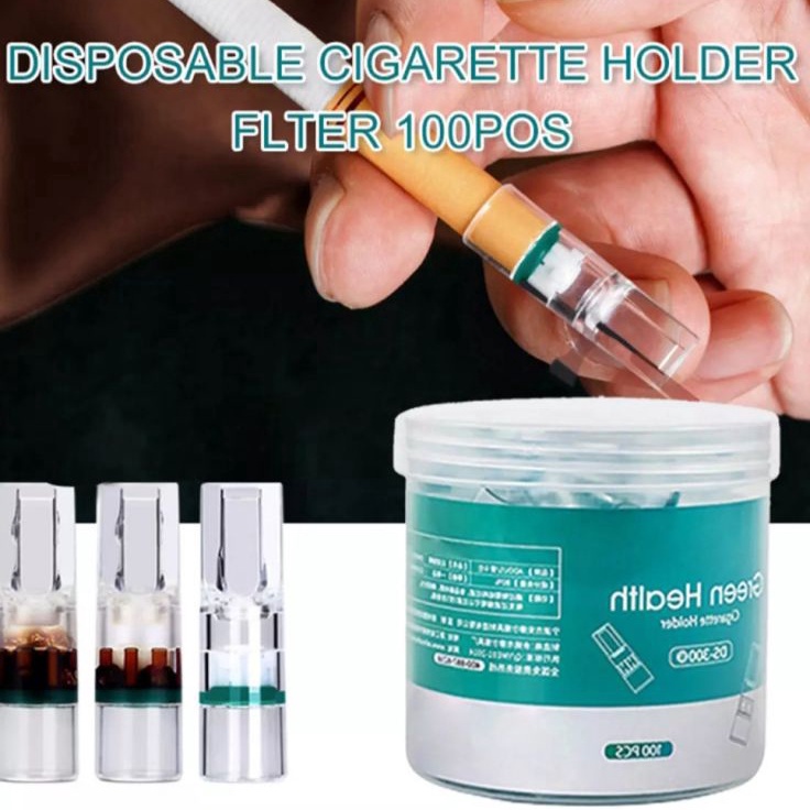 RKPG7636 ✔✔SALE✔✔   freedom - 100pcs Pipa Filter Rokok/ Pipa Penyaring Tar Nikotin Rokok/ PENYARING 