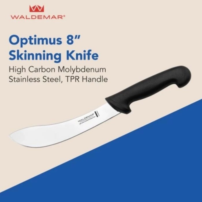 Waldemar Optimus 8" Skinning Knife/ Pisau Seset