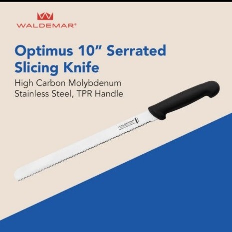 Waldemar Optimus 10 Inch Slicing Knife Serrated