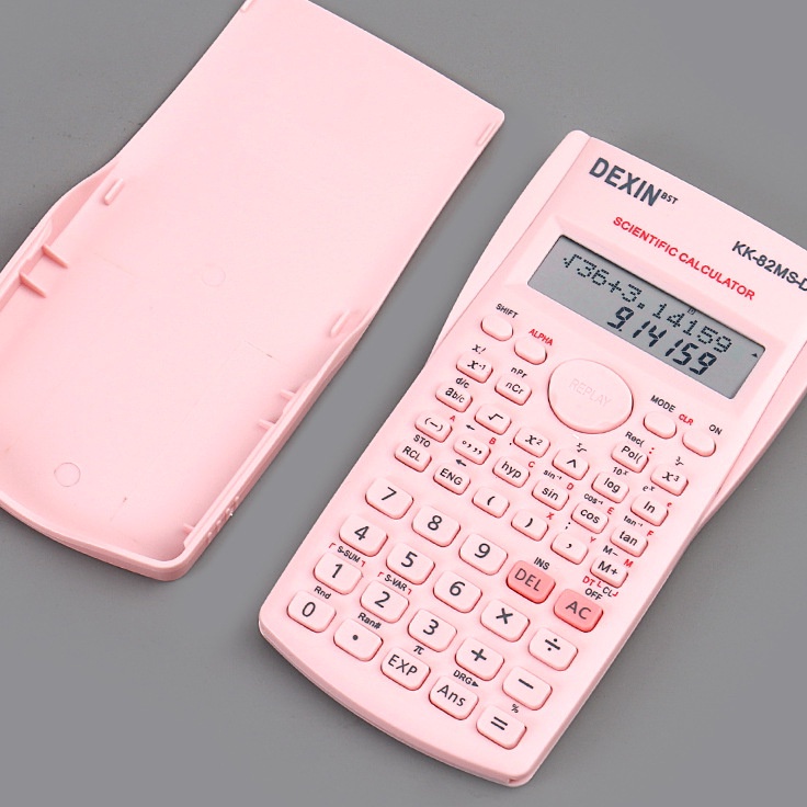 

NHTG7834 Terlaku.../ DEXIN KK-82MS-A Scientific Calculator - Kalkulator Alat Hitung Jl7