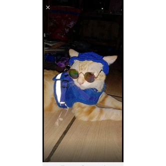 LJST4997 Free Ongkir  TOPI KUCING/BUCKET HAT CROCHET/TOPI KUCING PORORO/TOPI KUCING RAJUT/TOPI ANJIN