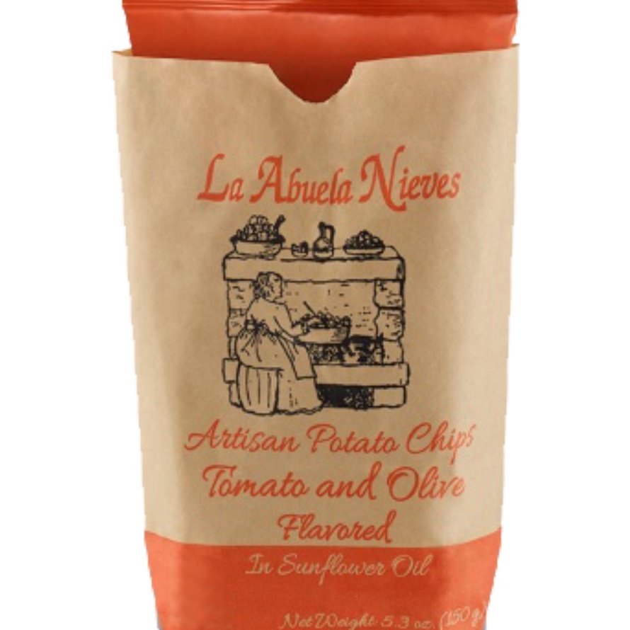 

Terlaris Keripik Kentang La Abuela Tomato and Olive Flavored 150g Best Product
