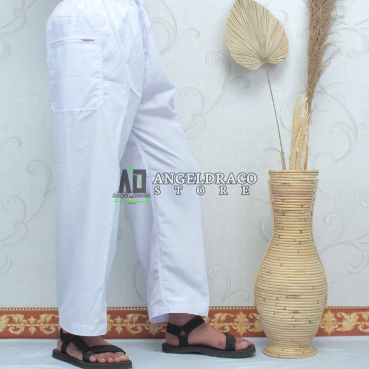 JND014 Celana Sirwal Dewasa Putih / Celana Sirwal / Celana Sirwal Dewasa / Sirwal Dewasa Putih / Sir