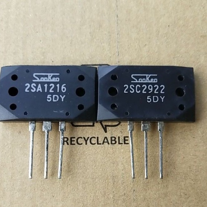 YSXX1401 【MEGA SALE】  SANKEN 5DY 2SA1216 2SC2922 KW1 TRANSISTOR