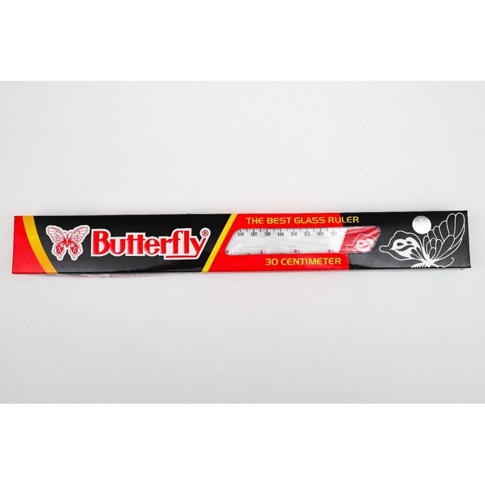 

YXMT0184 『Perdana』 Penggaris Butterfly 30cm (12Pc s)
