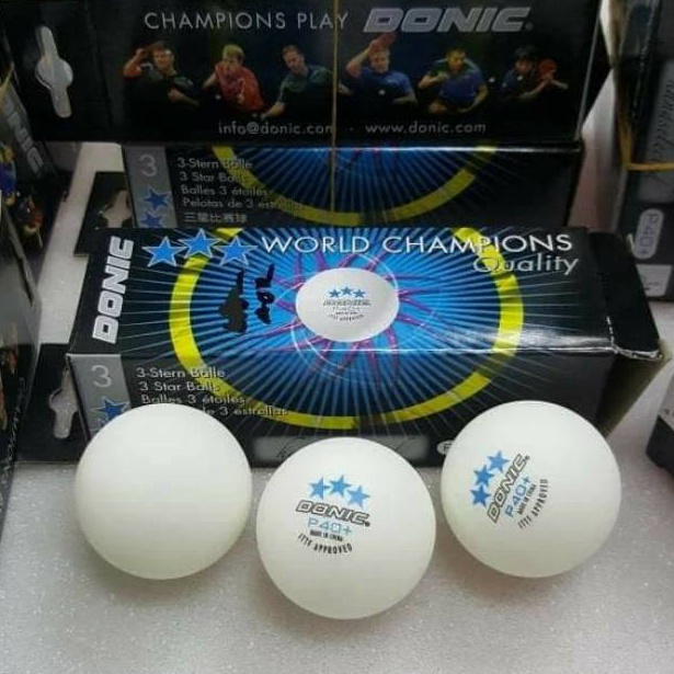 REKOMENDASI BOLA PINGPONG DONIC P40+ ORIGINAL