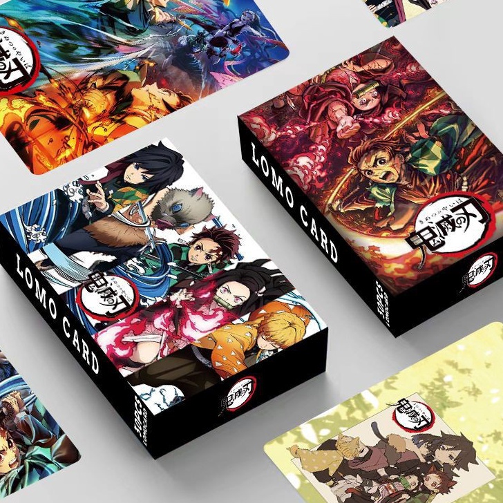 Diskon Promo Lomo card / kartu anime / foto anime one piece kimetsu no yaiba naruto