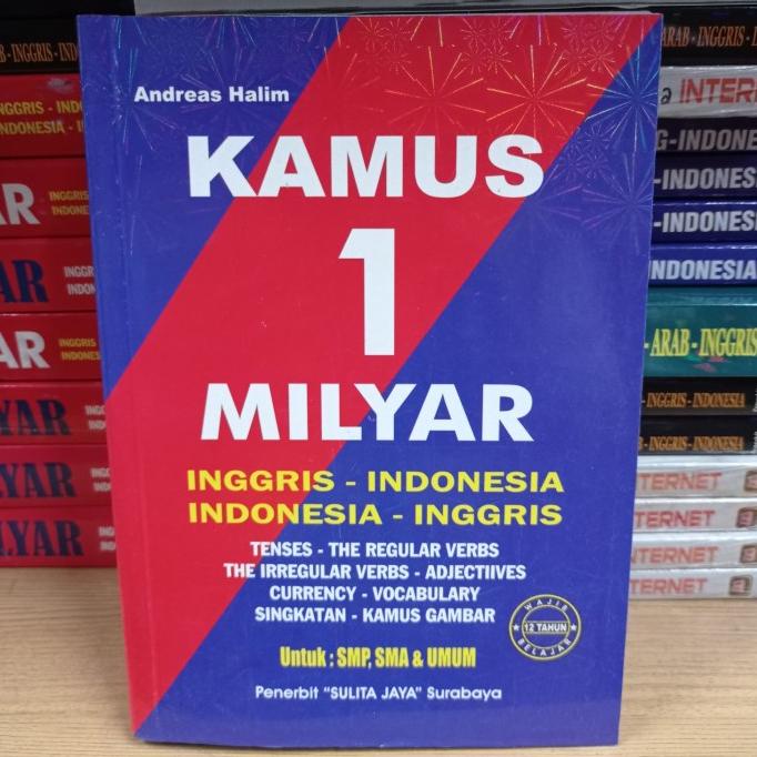 

Laris Buku Kamus 1 Milyar Inggris - Indonesia & Indonesia- Ingris