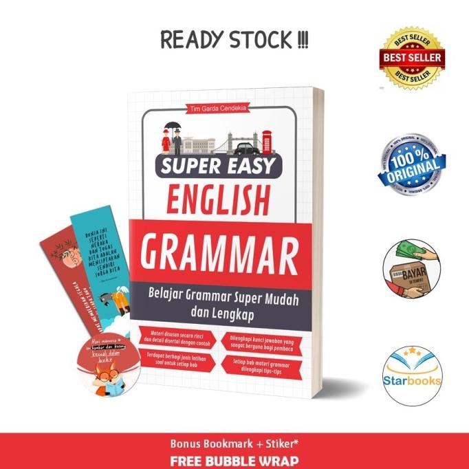 

Limited Buku Super Easy English Grammar - Garda Cendekia (Bahasa)