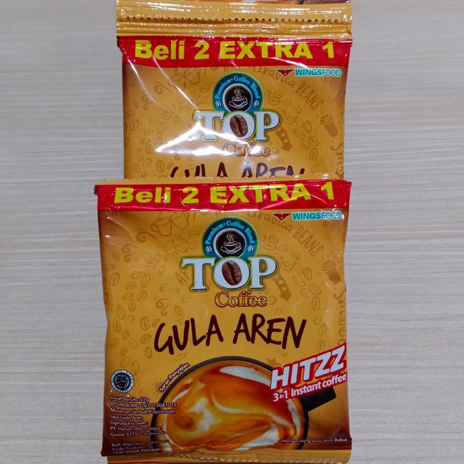 

CTPZ6541 【FsASH SALE】 Top Coffee Gula Aren 1renteng(15 pcs)