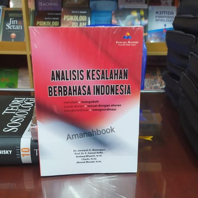 New Analisis Kesalahan Berbahasa Indonesia - Junaiyah Ori